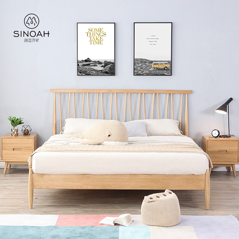 Letto Oxford in rovere